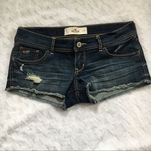Hollister Distressed Jean Shorts